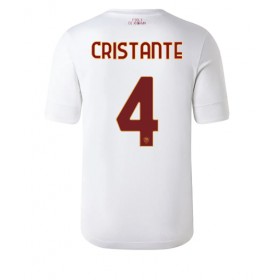 Herren Fußballbekleidung AS Roma Bryan Cristante #4 Auswärtstrikot 2022-23 Kurzarm